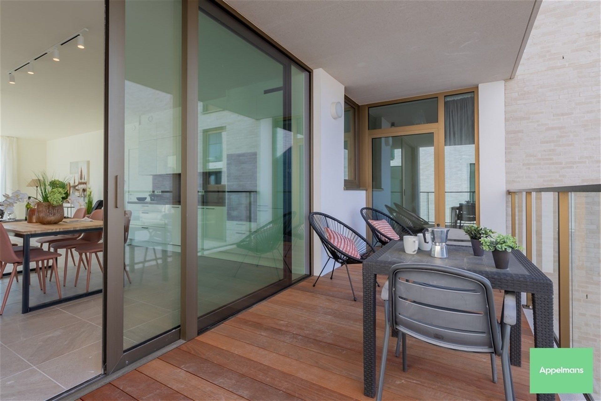 Nieuwbouw appartement in de natuur, vlak bij Liedekerke foto 9