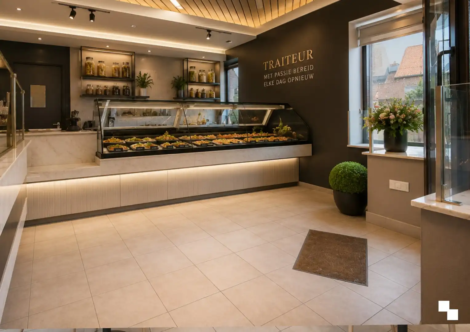 Handelswoning met winkel en atelier op commerciële ligging te Hooglede foto 7