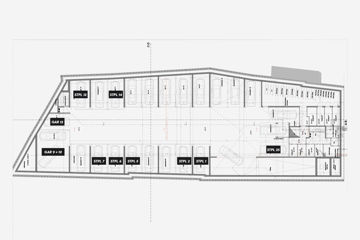 Centraal gelegen overdekte staanplaatsen & garageboxen. foto 2