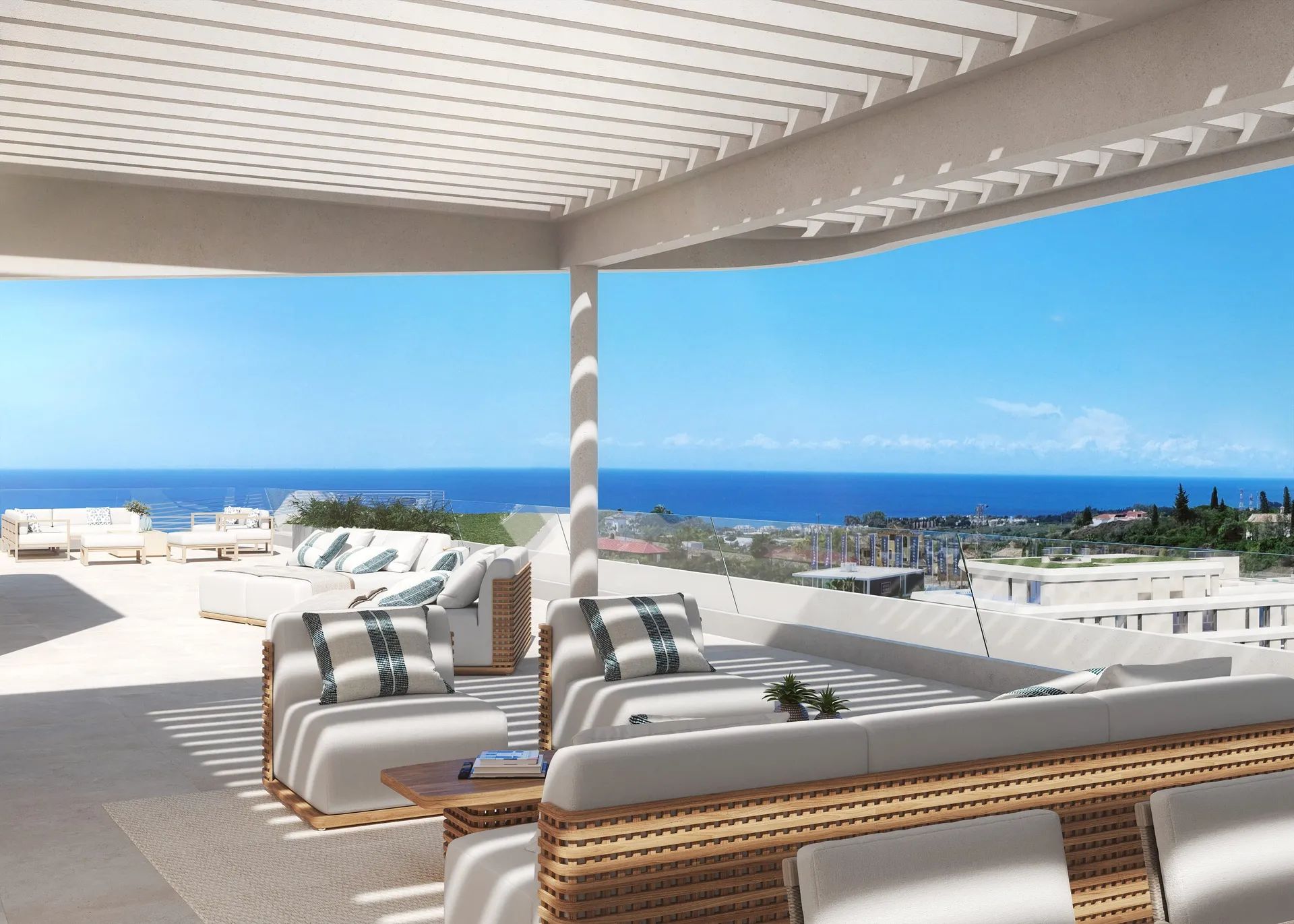 Luxe ruimte: appartementen met tuin of terras in Estepona foto 9