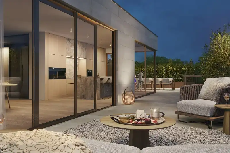 Residentie Belgiek - Penthouse met terras van 52 m² foto {{pictureIndex}}