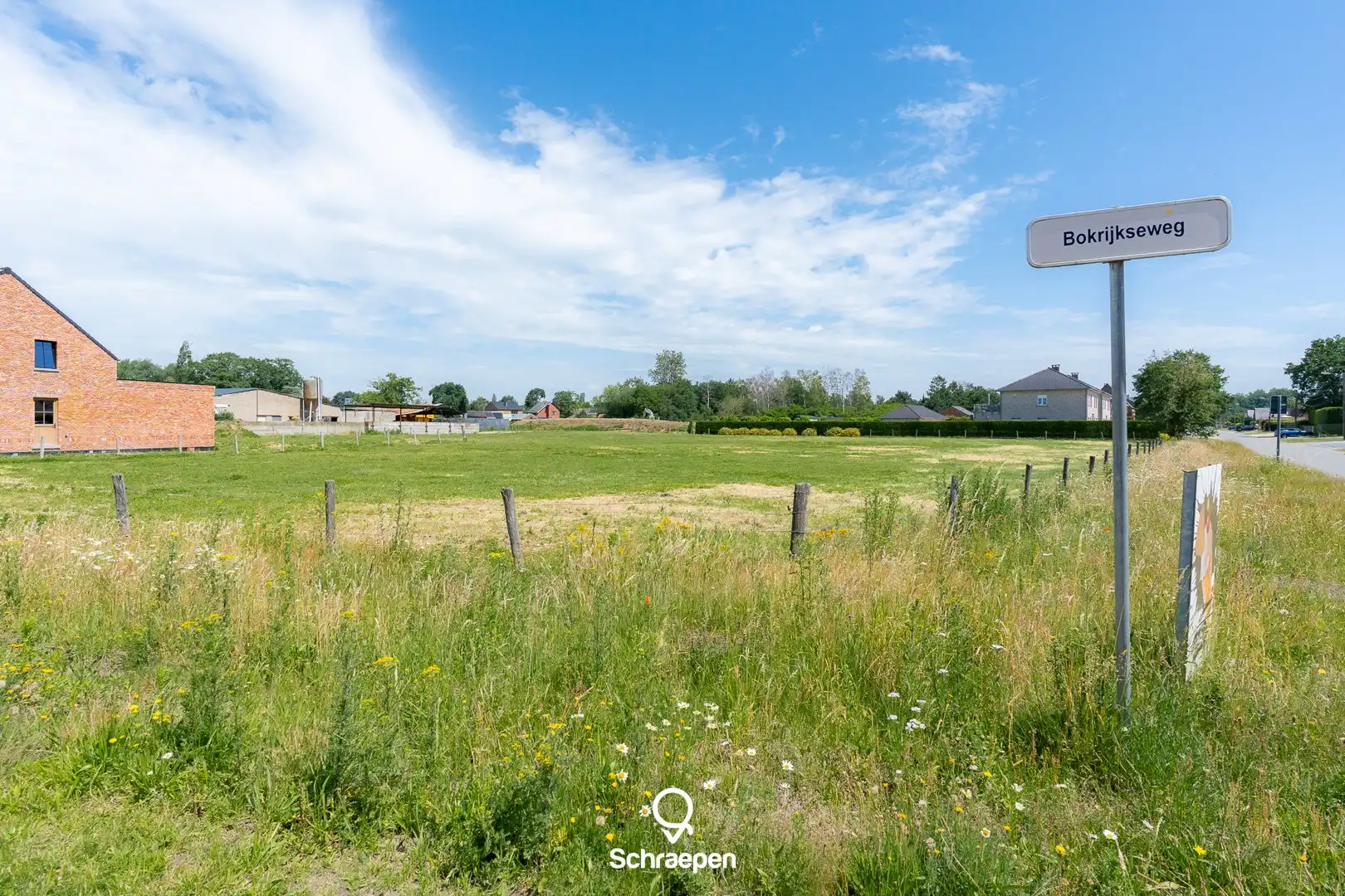 Uniek hoekperceel van 11,61 are voor open bebouwing op een uitstekende ligging te Zonhoven! foto 5