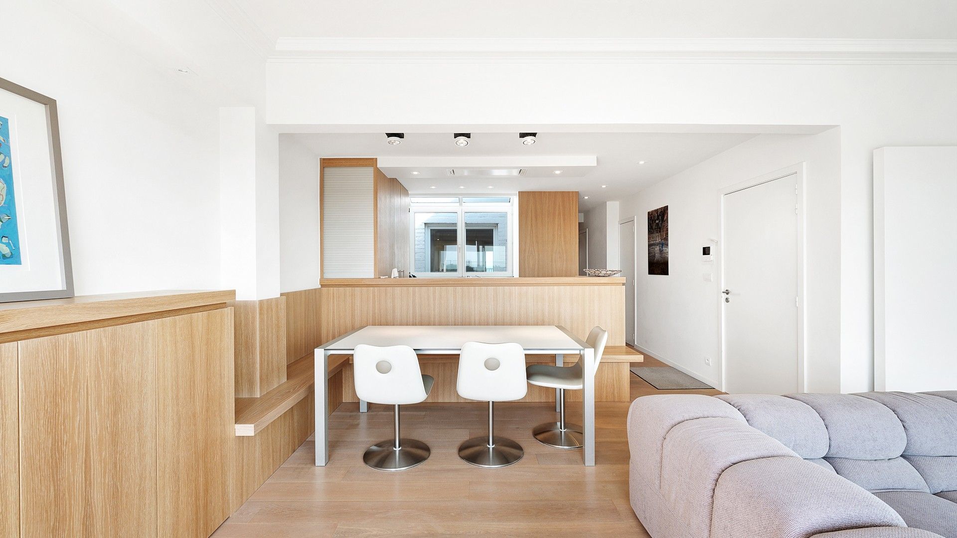 Ruim appartement 3 slaapkamers met zonnig terras te Zoute. foto 11