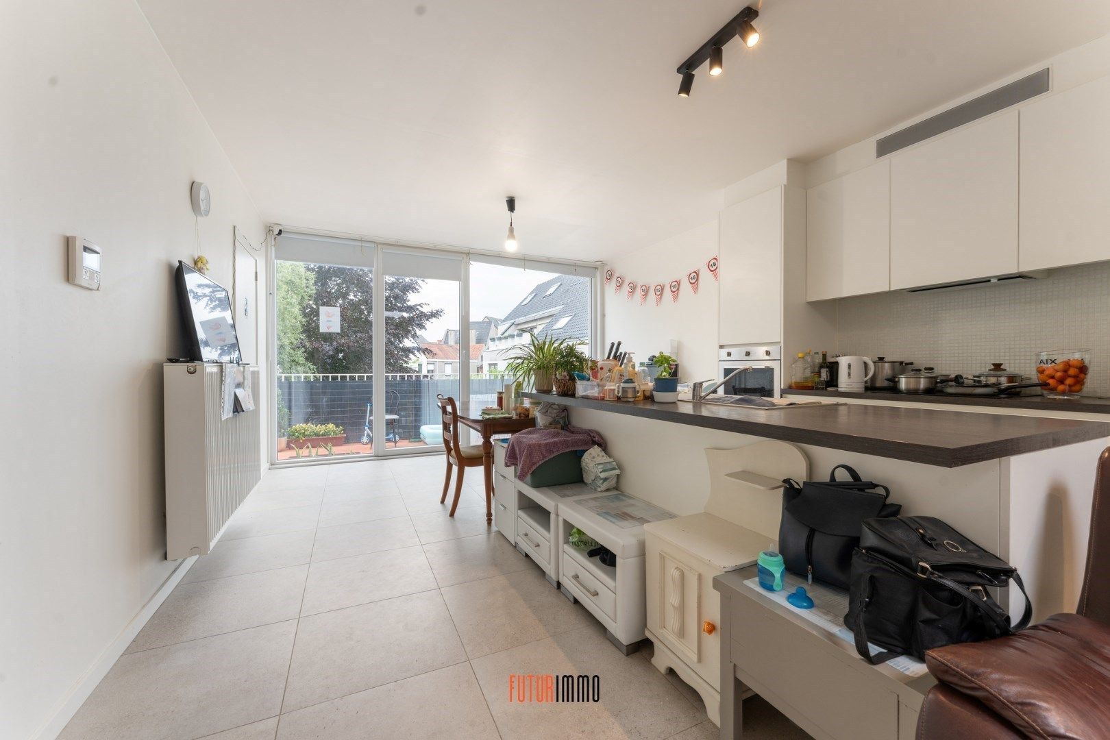 Modern 2-slpk appartement in hartje Rumbeke foto 2