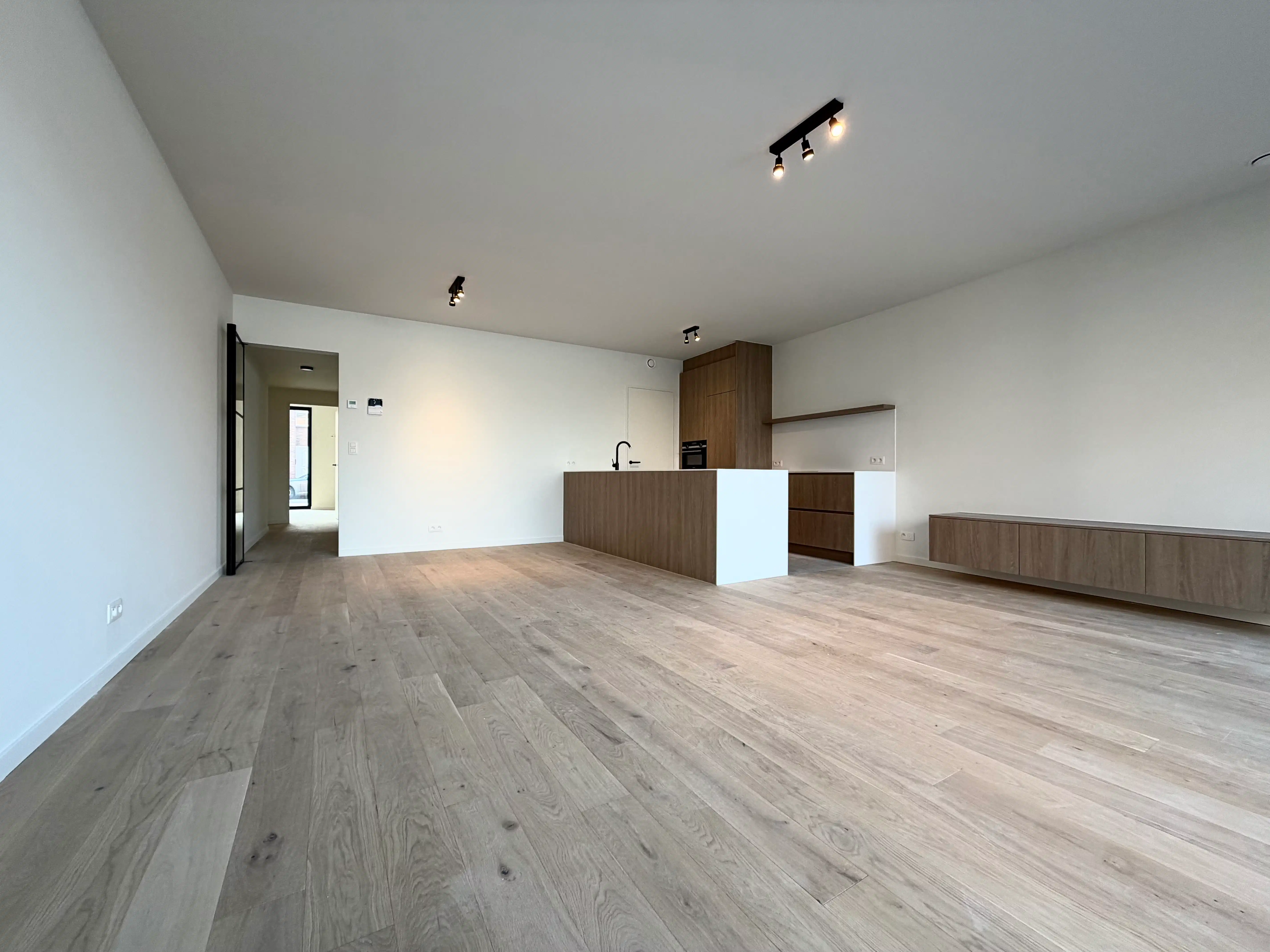 Nieuwbouwappartement met één slaapkamer te huur in Sleidinge foto 4