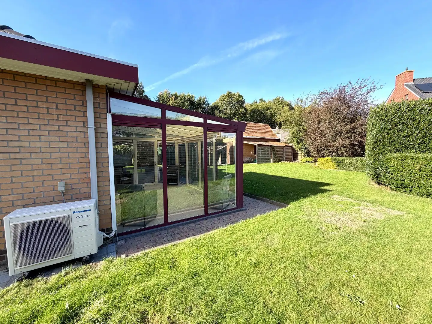 Gelijkvloerse woning met ruime tuin te koop op 720 m² in De Wijnberg te Wevelgem foto 13