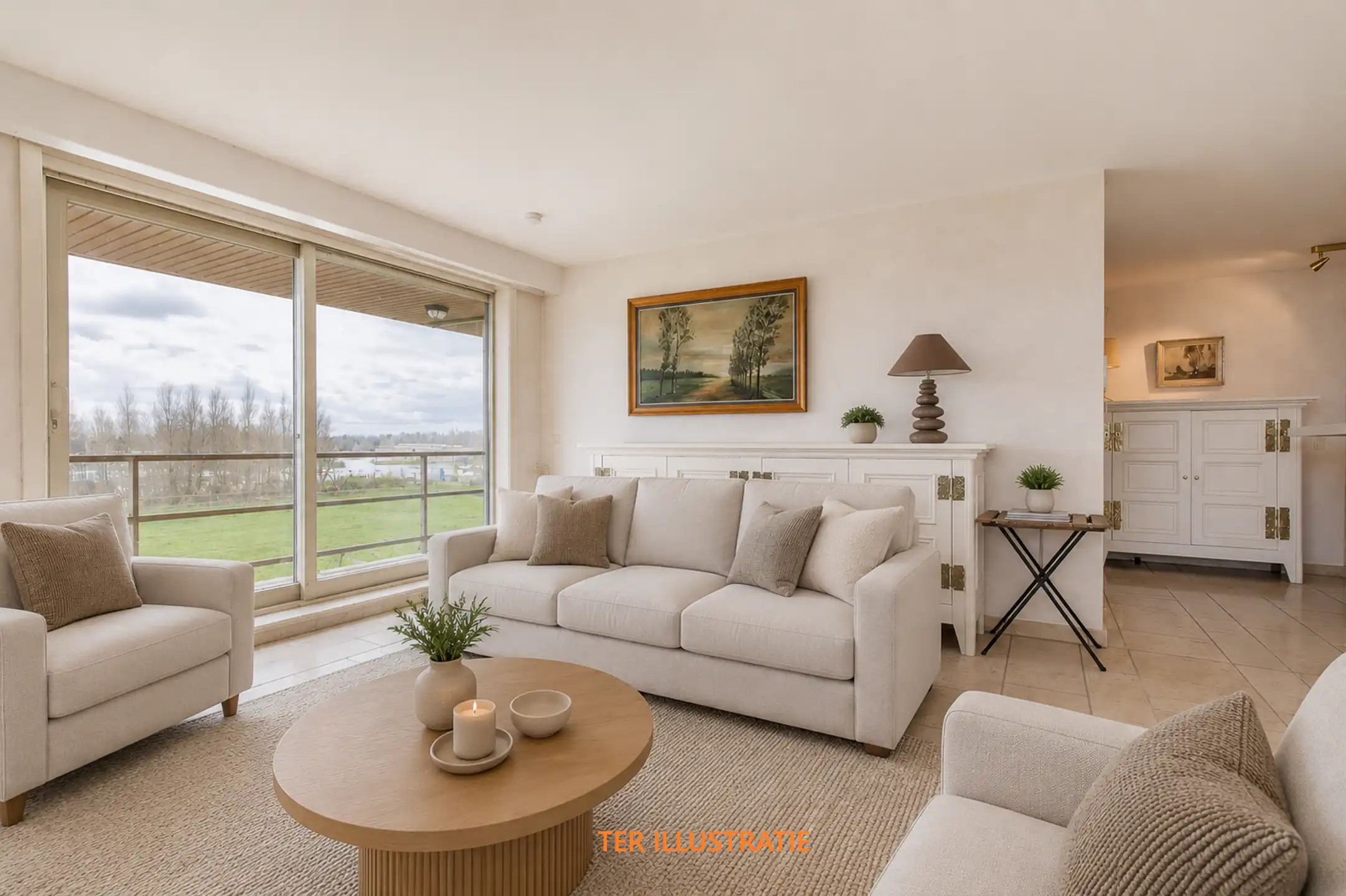 NIEUWPOORT – Ruim appartement op toplocatie aan de haven foto 7