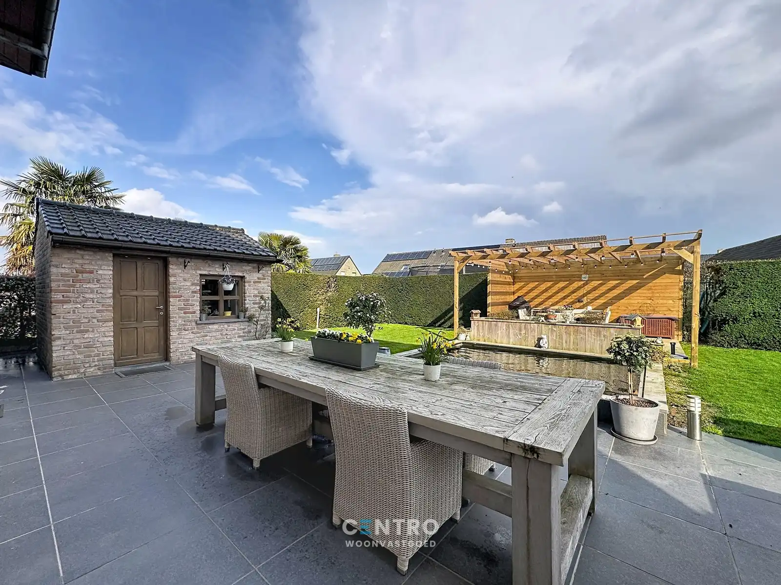 Kwalitatief afgewerkte villa met 4 slpks, garage én ZUIDger. tuin! foto 25