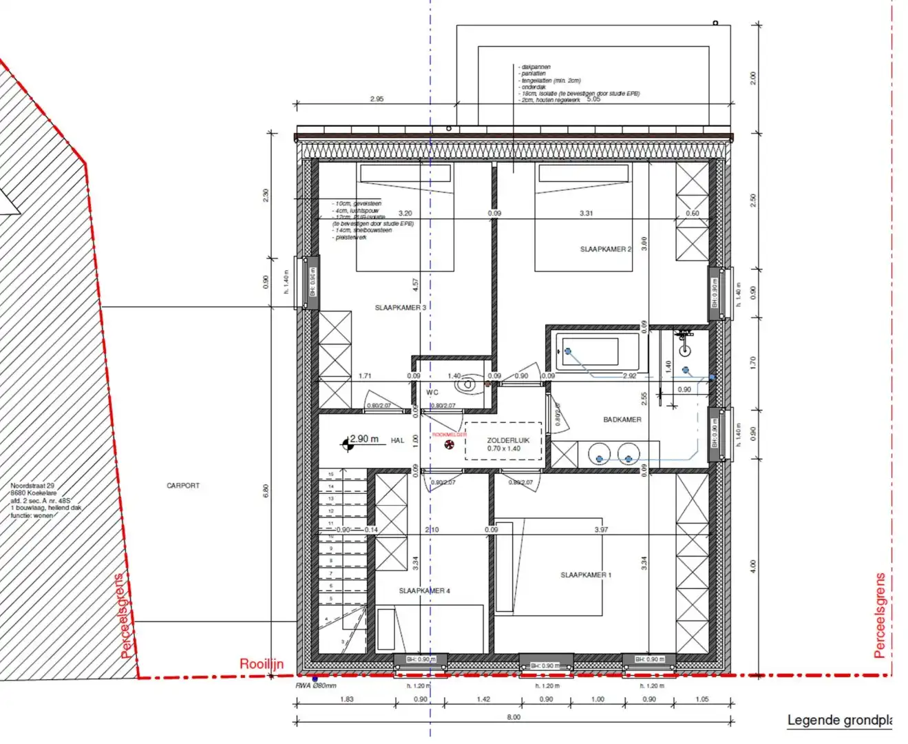 Alleenstaande nieuwbouwwoning met 4 slaapkamers en tuin te Koekelare  foto 17