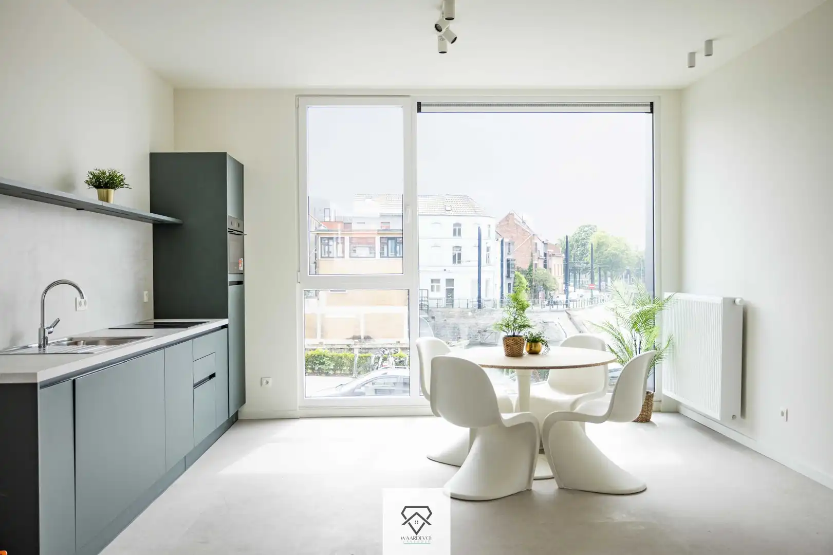 Unieke reconversie nieuwbouw aan het water met 3 slaapkamers in Gent foto 14