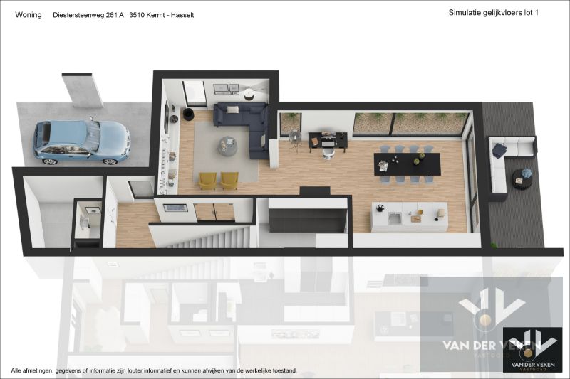 BIJNA ENERGIENEUTRALE NIEUWBOUW HOB MET 3 SLPK EN CARPORT OP 6a 56ca foto 9