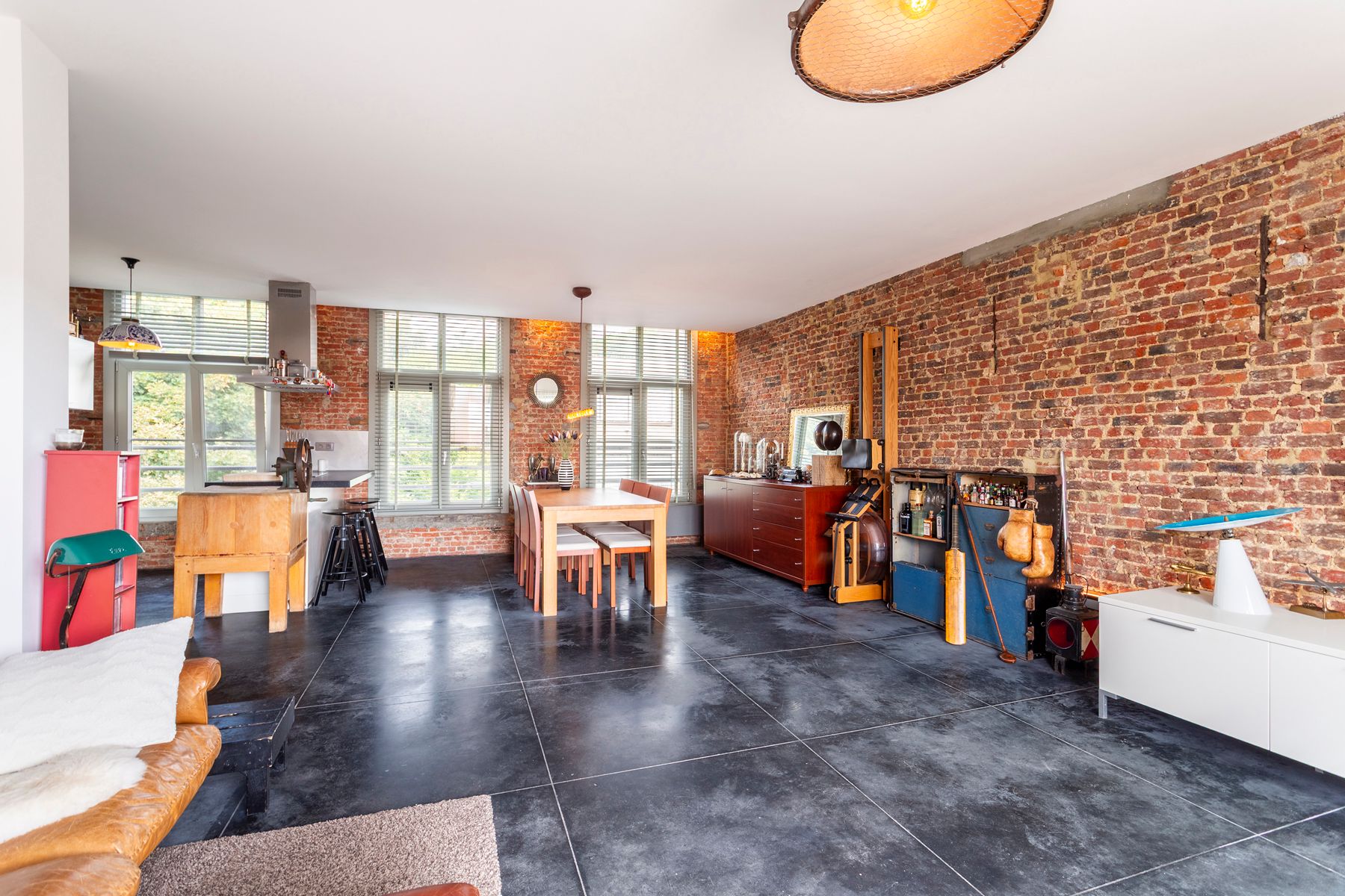 Industriële duplex met loftgevoel in hartje Antwerpen foto 2