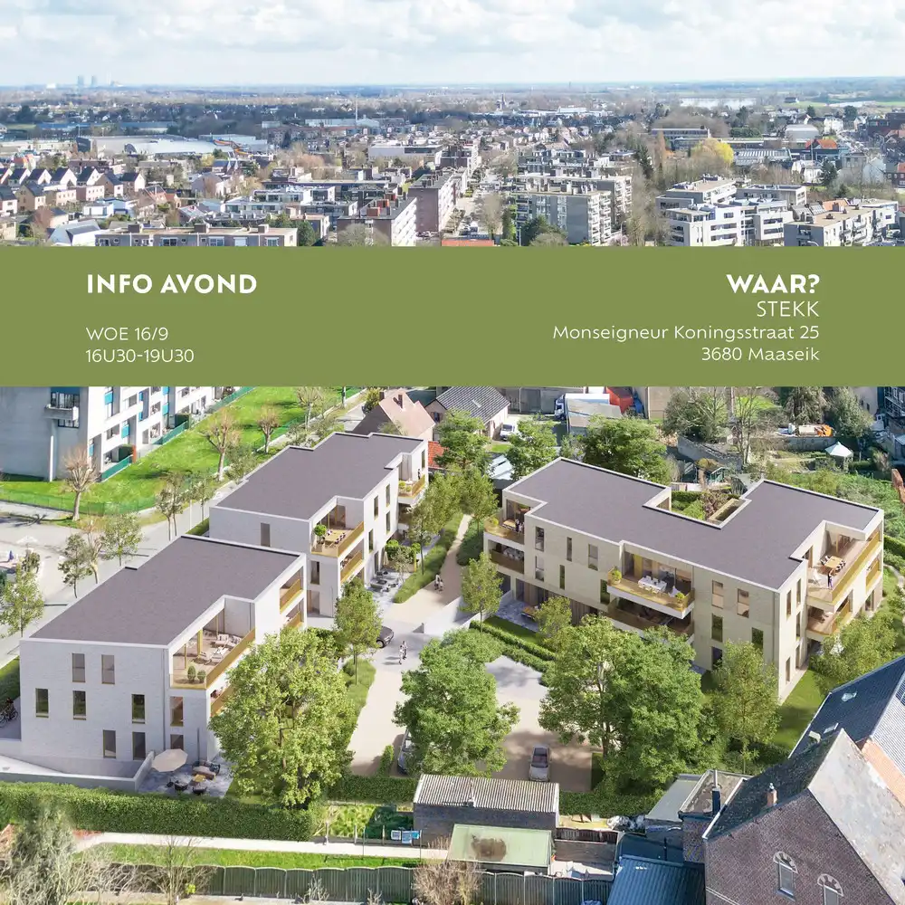 Appartement te koop Oude Baan 9-13 - 3680 Maaseik