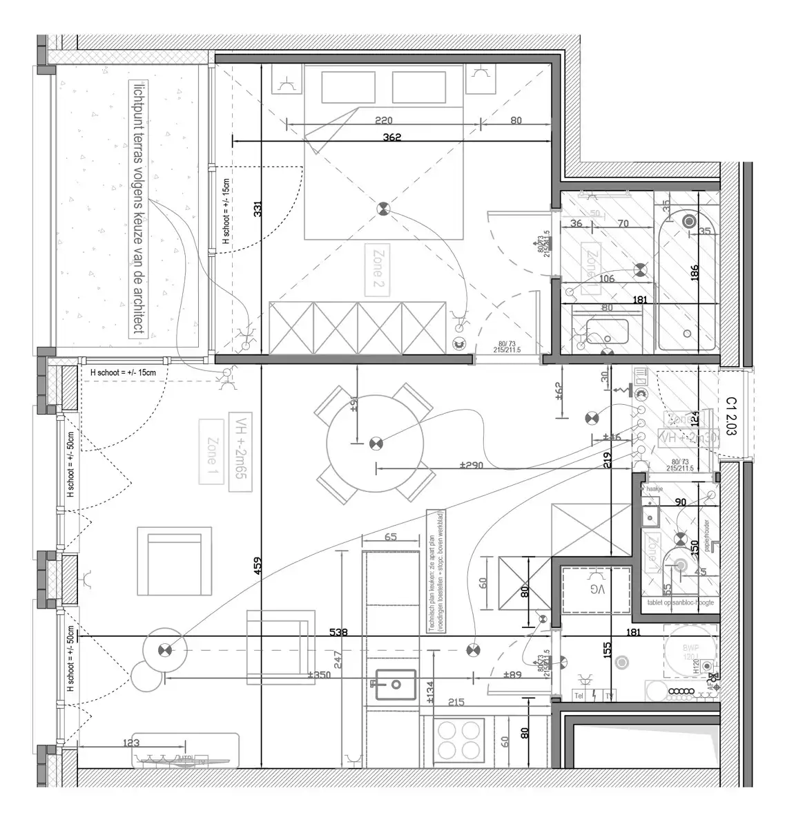 Prachtig gemeubeld 1- kamer appartement met mooi terras foto 11