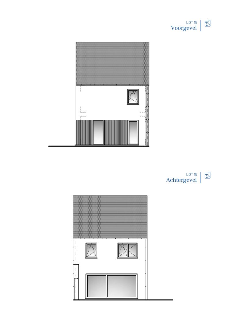 Gits (Hooglede), Middenstr-Tillostr-V.Maerlantstr - Fase 1: Lot 15 foto 6