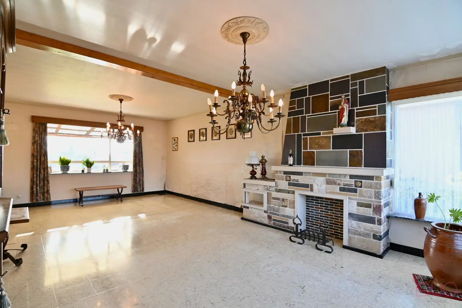 Grote vrijstaande woning met zuid gerichte tuin en open zicht op de velden. foto 5