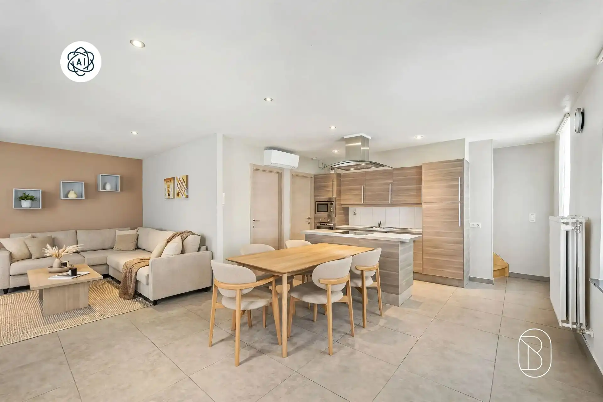 Instapklare woning met 2 slaapkamers en EPC B in Ename foto 3