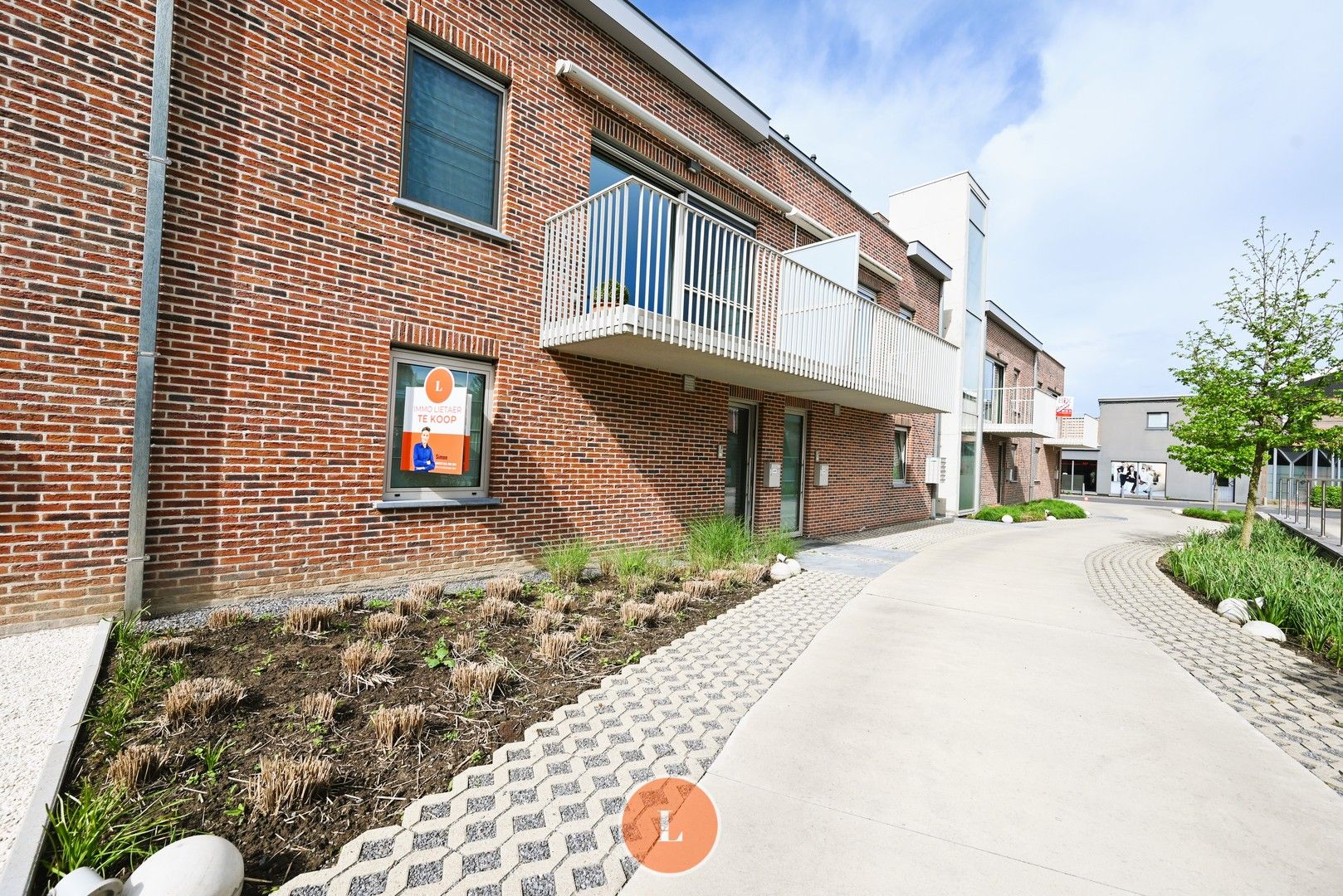 Gelijkvloers nieuwbouwappartement met tuin en 2 slaapkamers in Lauwe foto 2