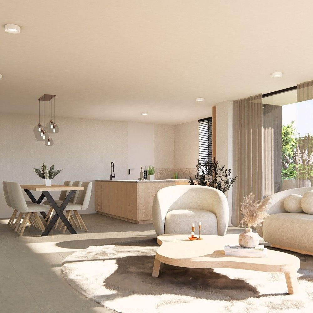 Gelijkvloers nieuwbouwappartement met drie slaapkamers en terras! foto 2