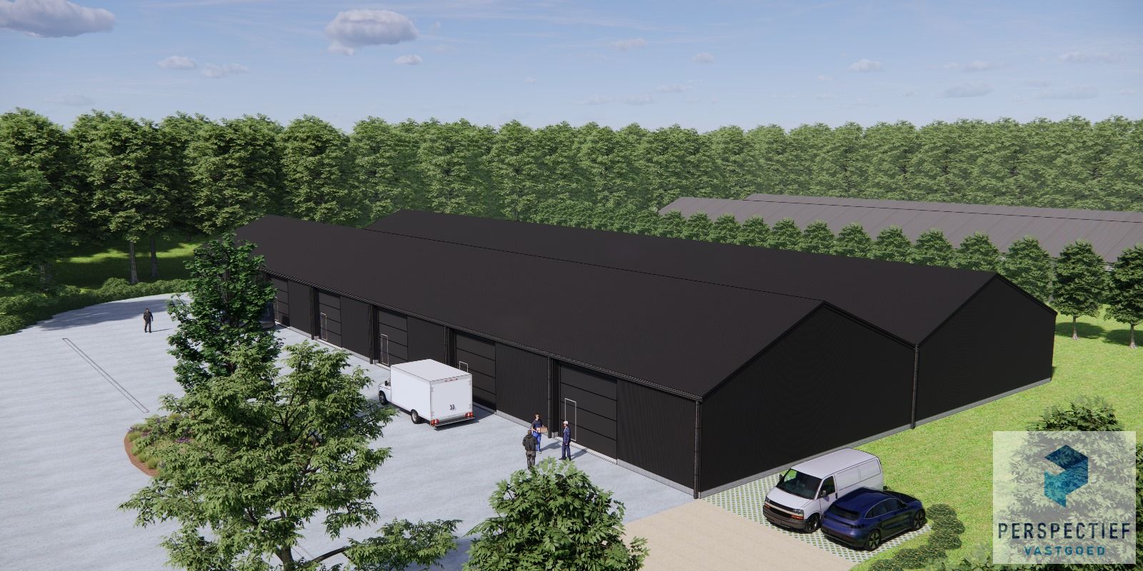 Laatste businessunits (6 & 7): Grote Loodsen te huur in het Fort Beernem foto 3