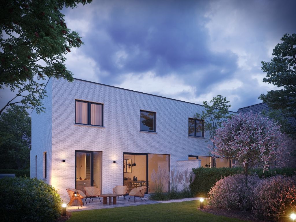 Moderne half open woning Houthulst foto 13