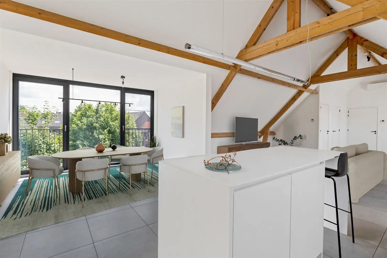 Recente penthouse ca. 114m2 met inpandig terras en optionele parking. foto 2