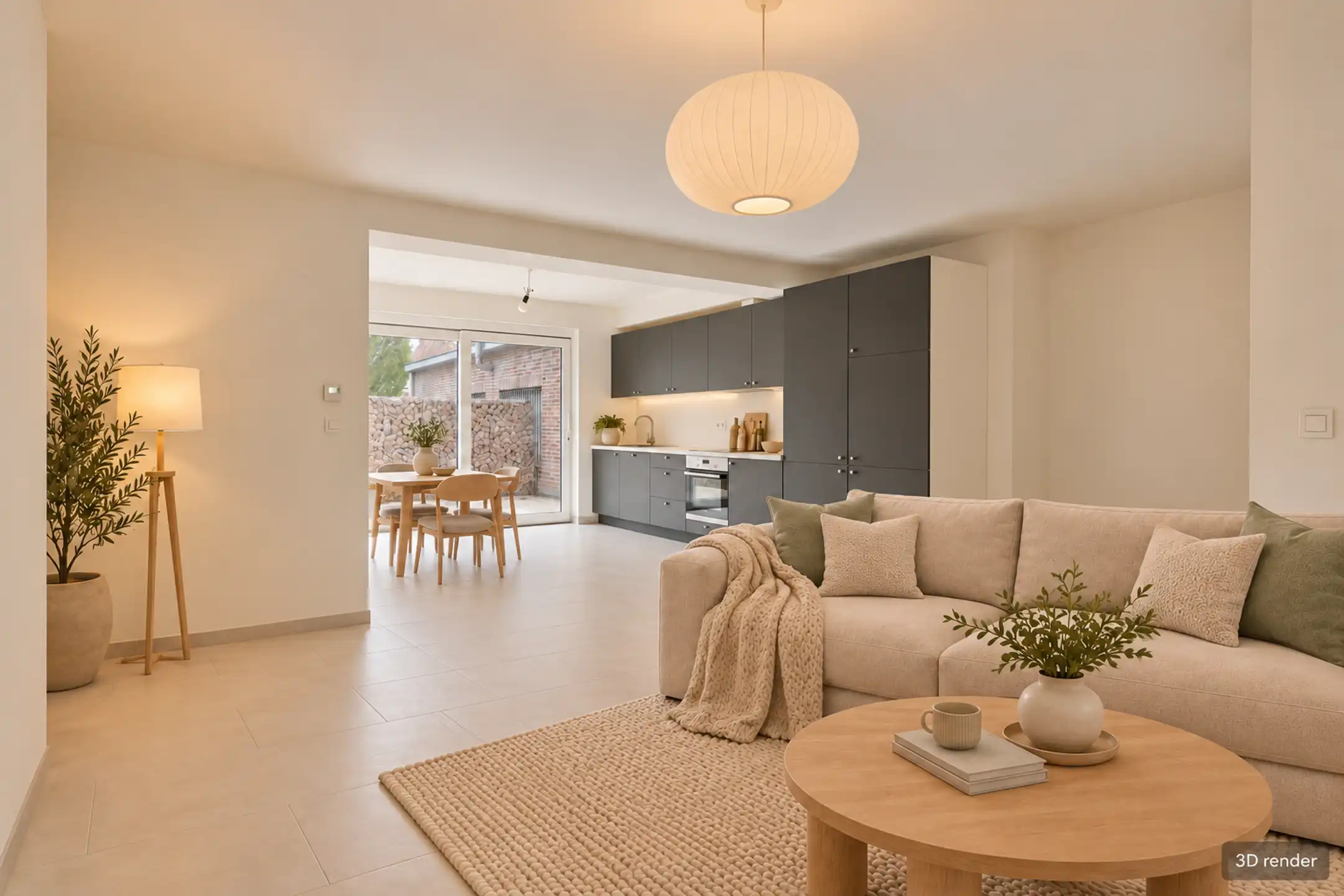 Volledig gerenoveerd duplex met terras foto 2