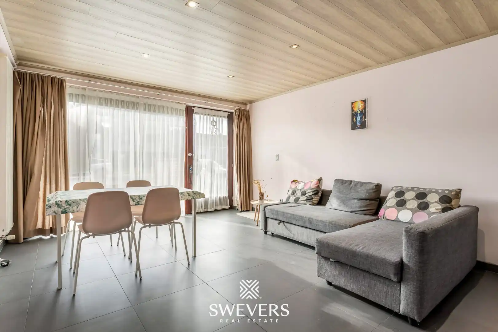 Gelijkvloers appartement net buiten Beringen centrum foto 5