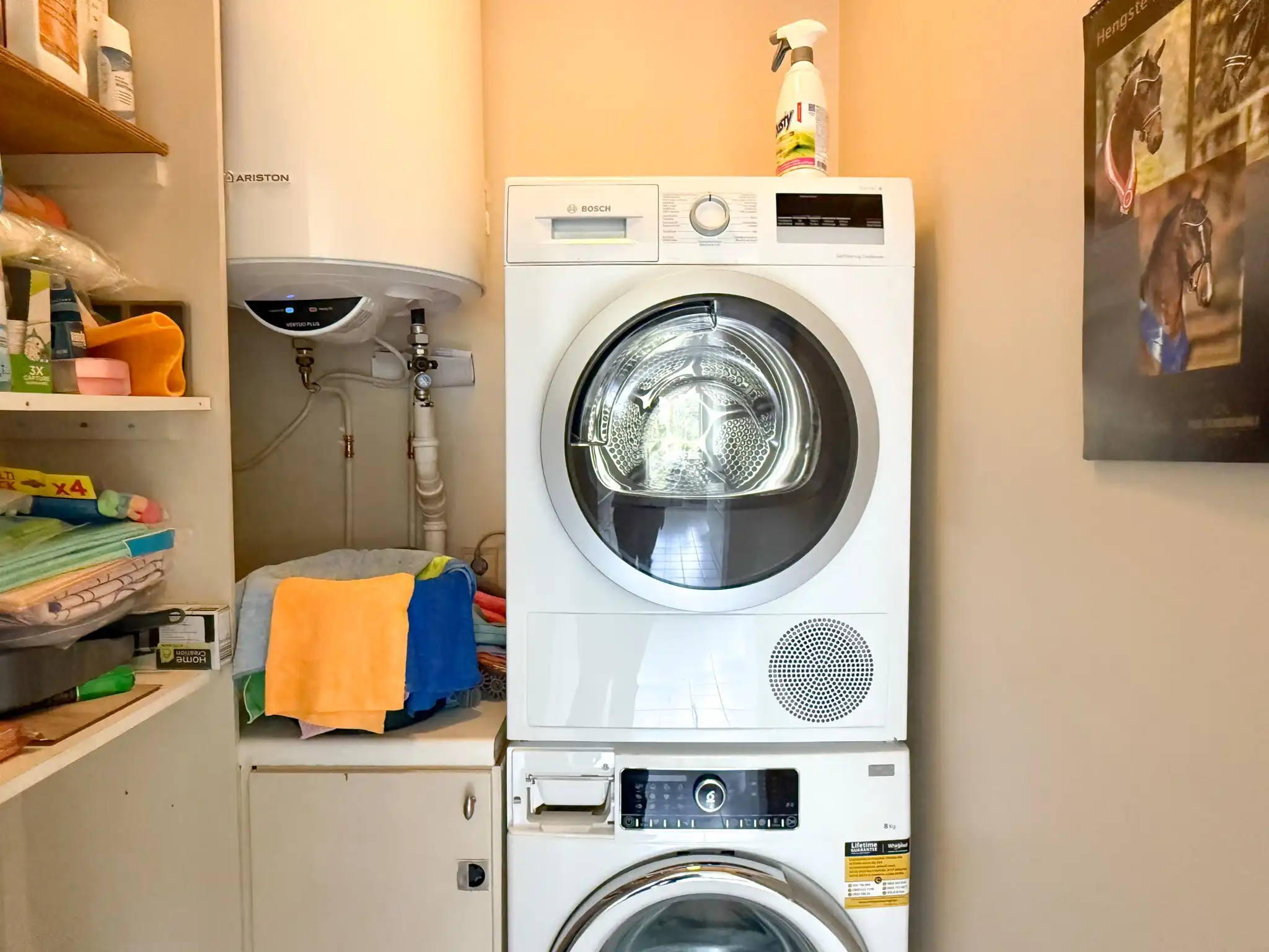 Appartement met twee slaapkamers, twee terrassen en garage in het hartje van Beveren foto 7