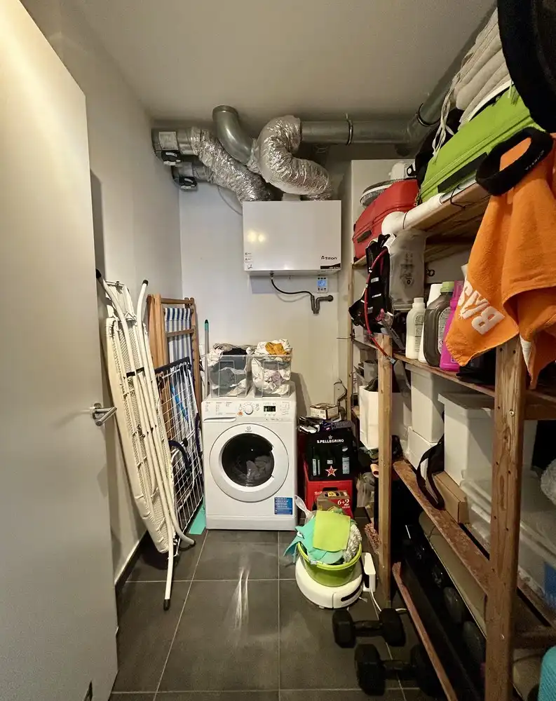 Stijlvol en energiezuinig appartement met terras aan de Vaartkom foto 6