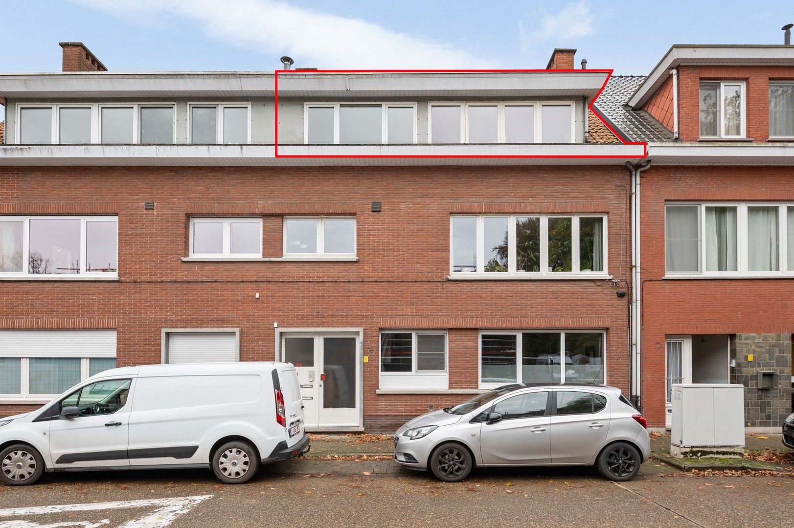 Energiezuinig dakappartement in centrum van Brasschaat foto {{pictureIndex}}