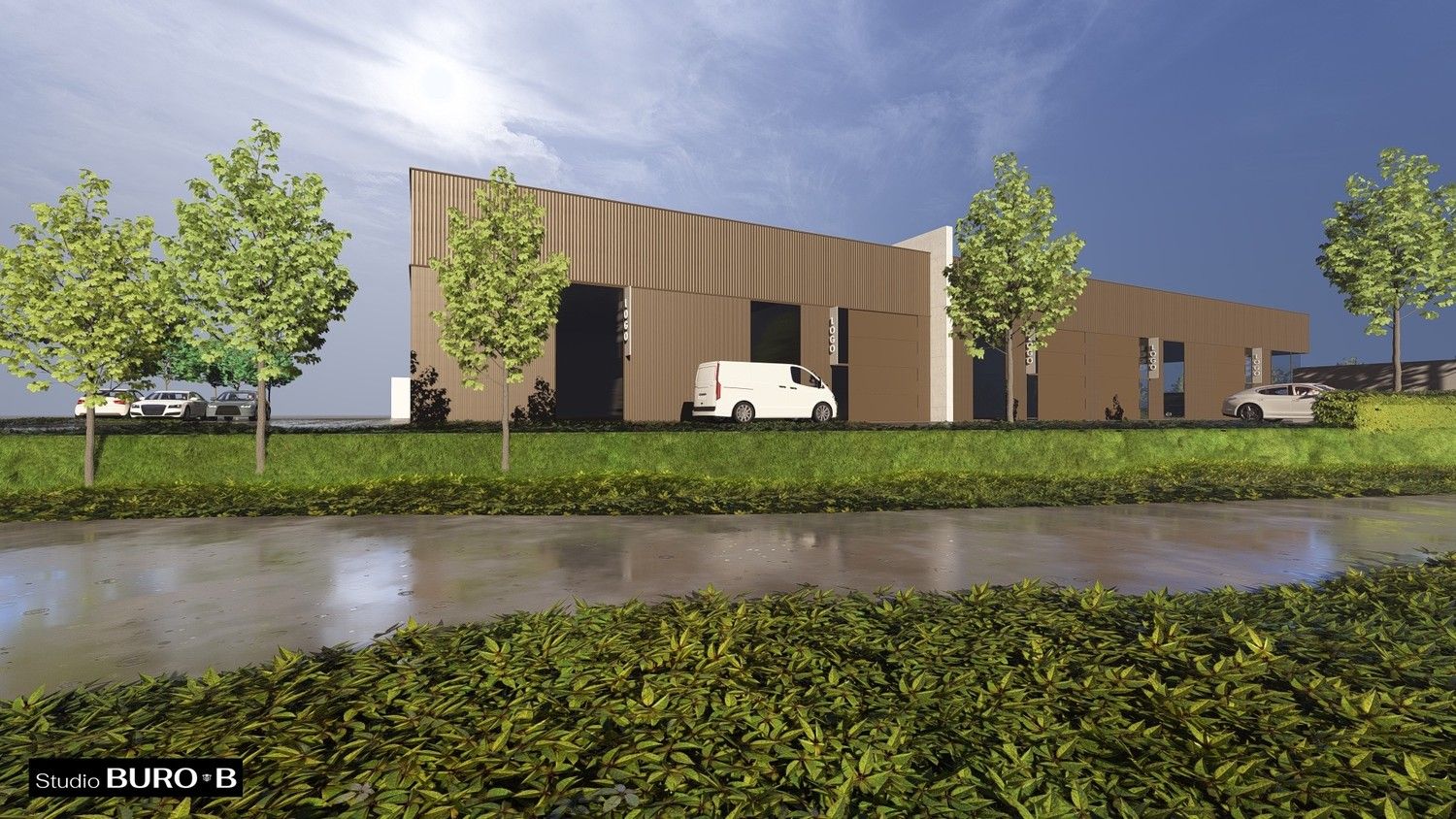 4 bedrijfshallen met mezzanine – Zuiderring, Genk foto 4