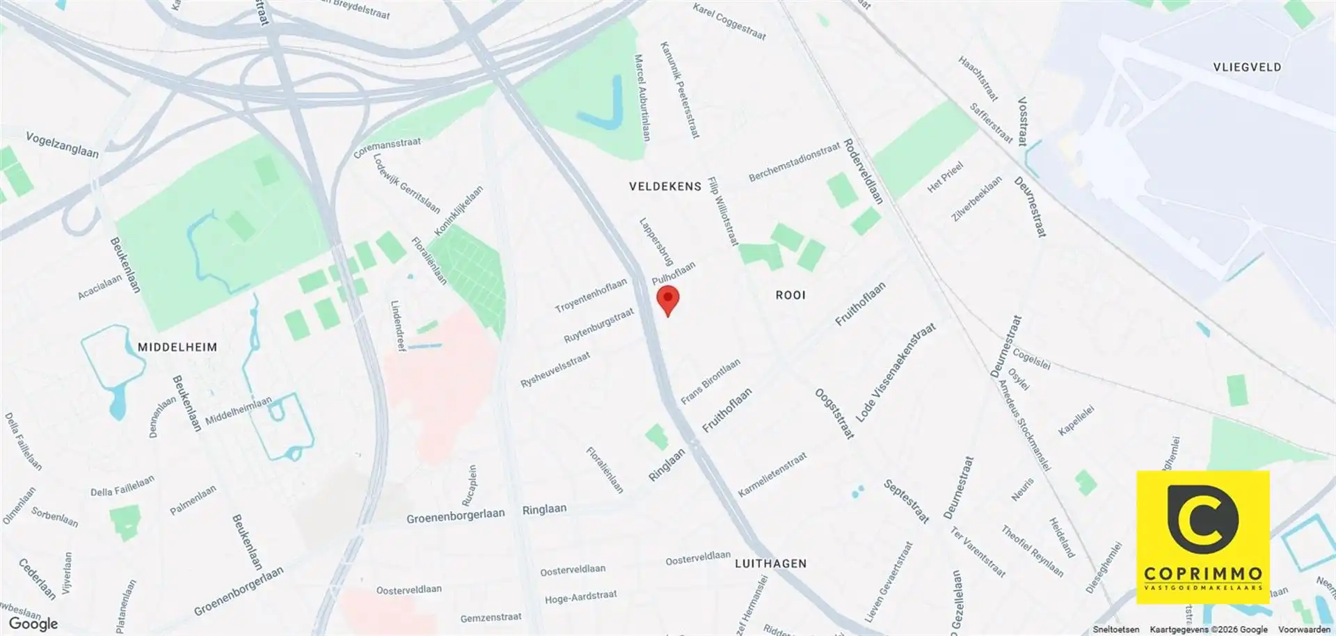 Hoek-app met 3 slaapkamers en terras! foto 12