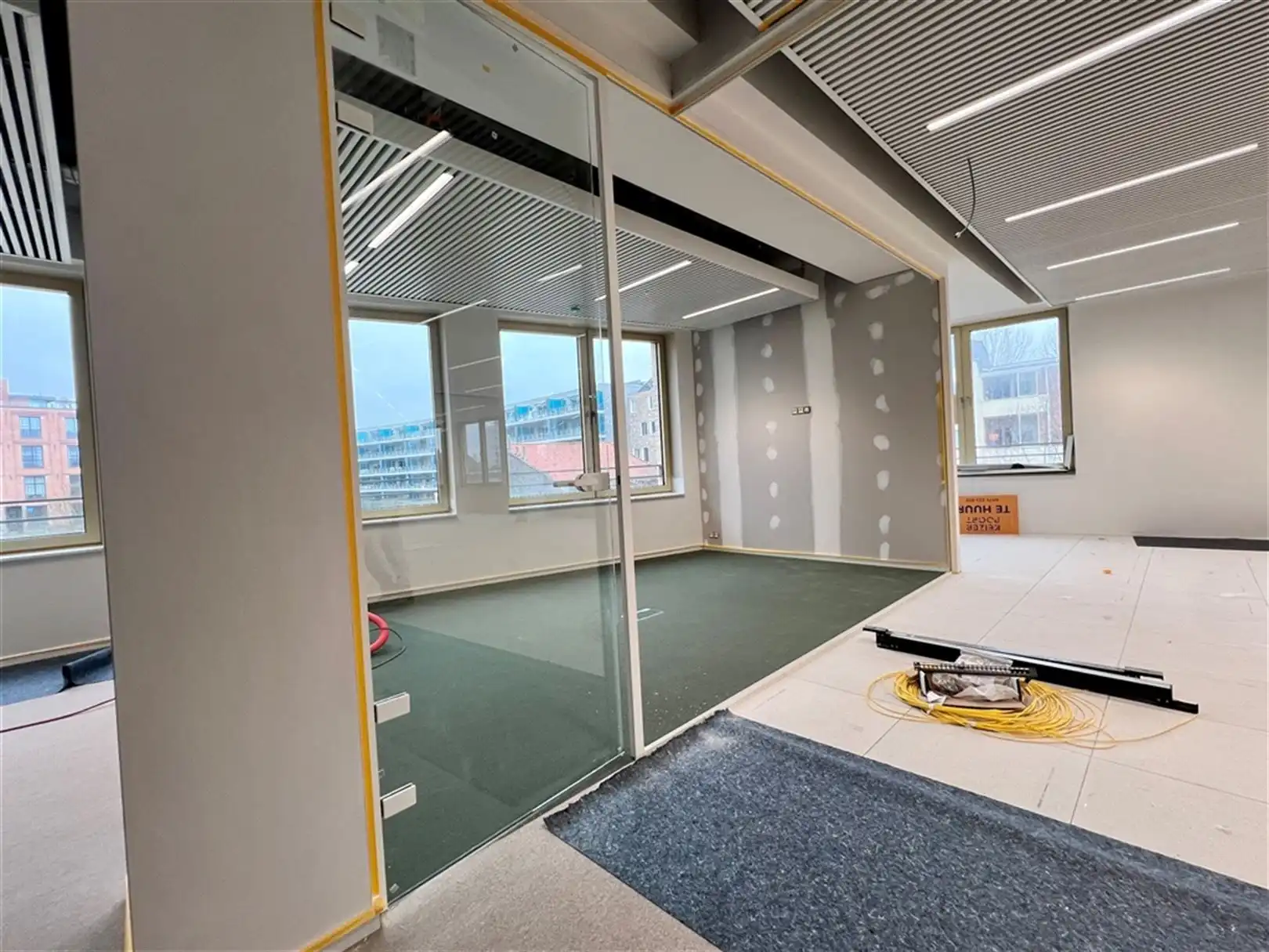 Nieuwbouwkantoor nabij het Gentse stadscentrum Keizerpoort met oppervlakte van 257 m² foto 5