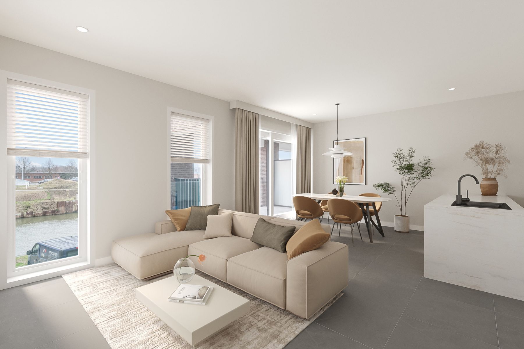 Nieuwbouwstudio + terras foto 2