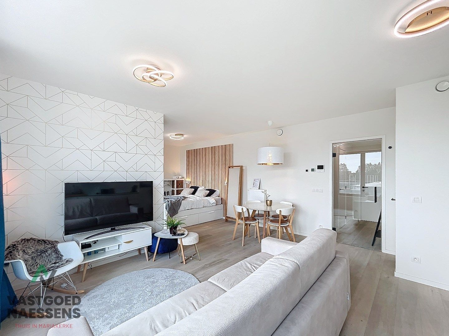 NIEUWBOUW / GEMEUBELDE STUDIO MET TERRAS  foto 4