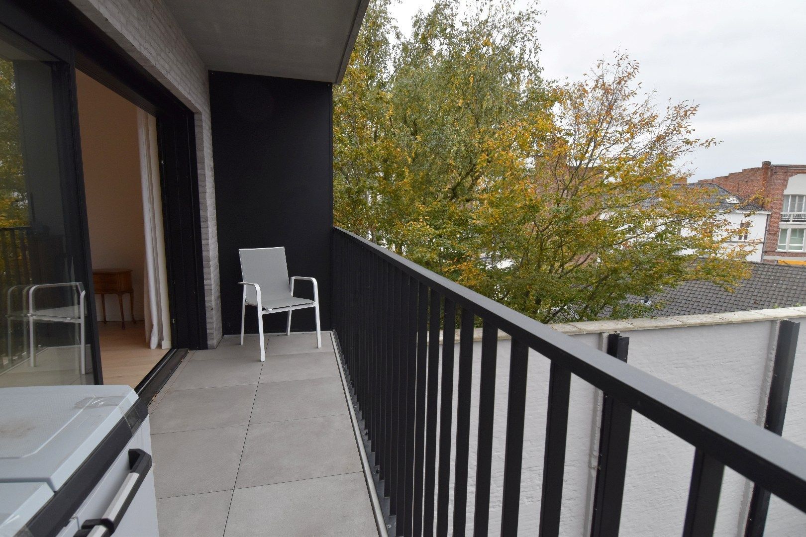 Luxe 1 slaapkamer appartement met terras in centrum Kortrijk foto 9