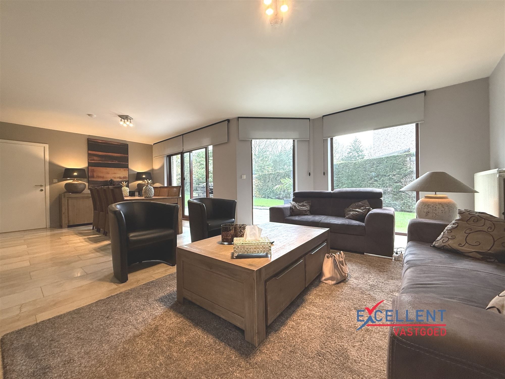 Rustig gelegen ruime villa te huur te Deinze! foto 3