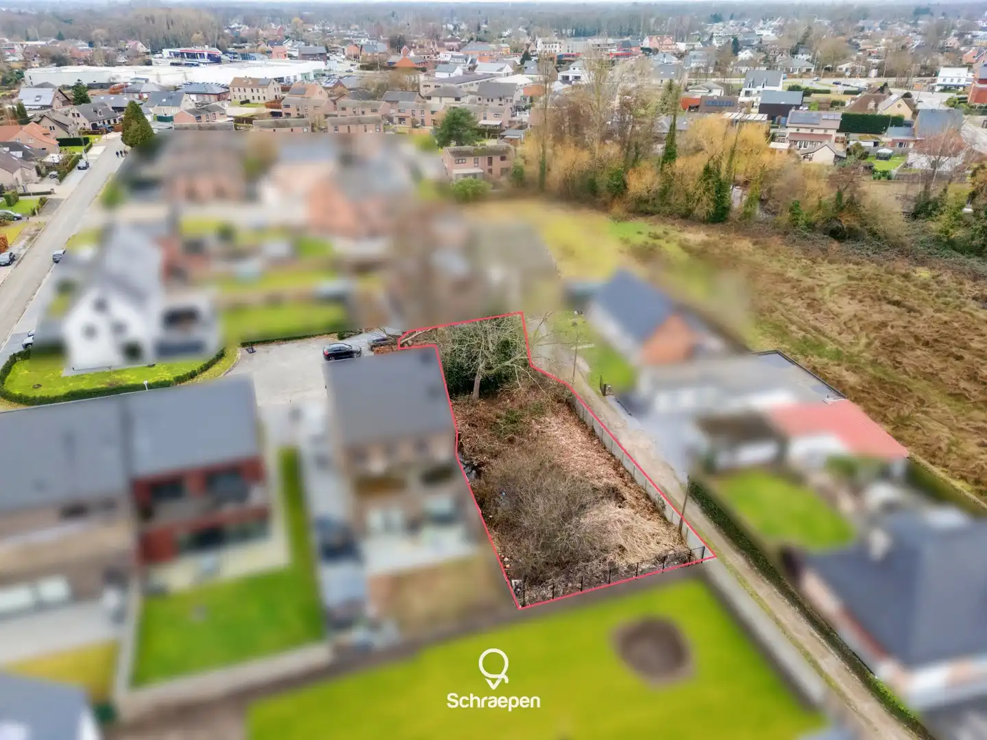Mooie bouwgrond voor halfopen bebouwing van circa 6,5 are nabij Zonhoven-centrum! foto 5