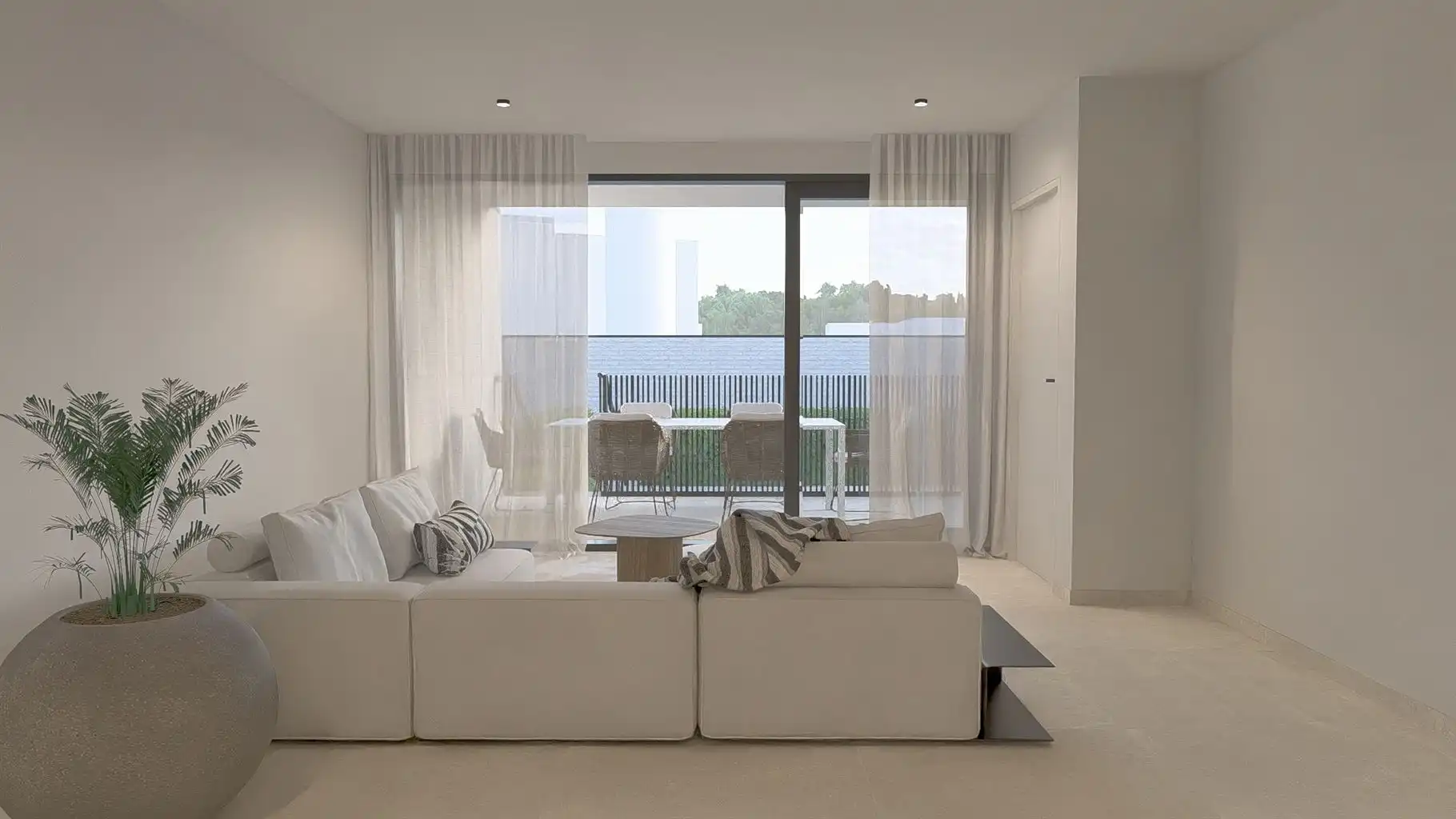 Gelijkvloers 1-slaapkamerappartement met terras, uitzonderlijke tuin en ondergrondse parkeerplaats in hartje Maaseik.  foto 5