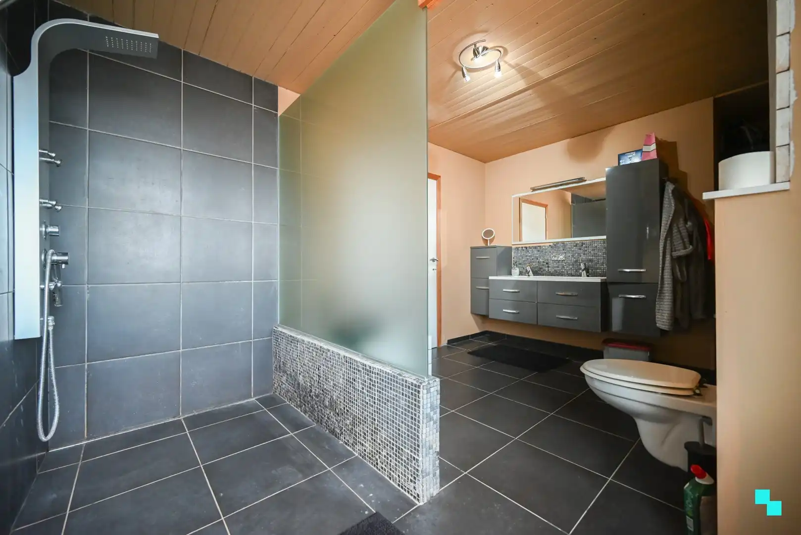 Ruim magazijn met kantoorruimtes en woonst te Lendelede foto 27