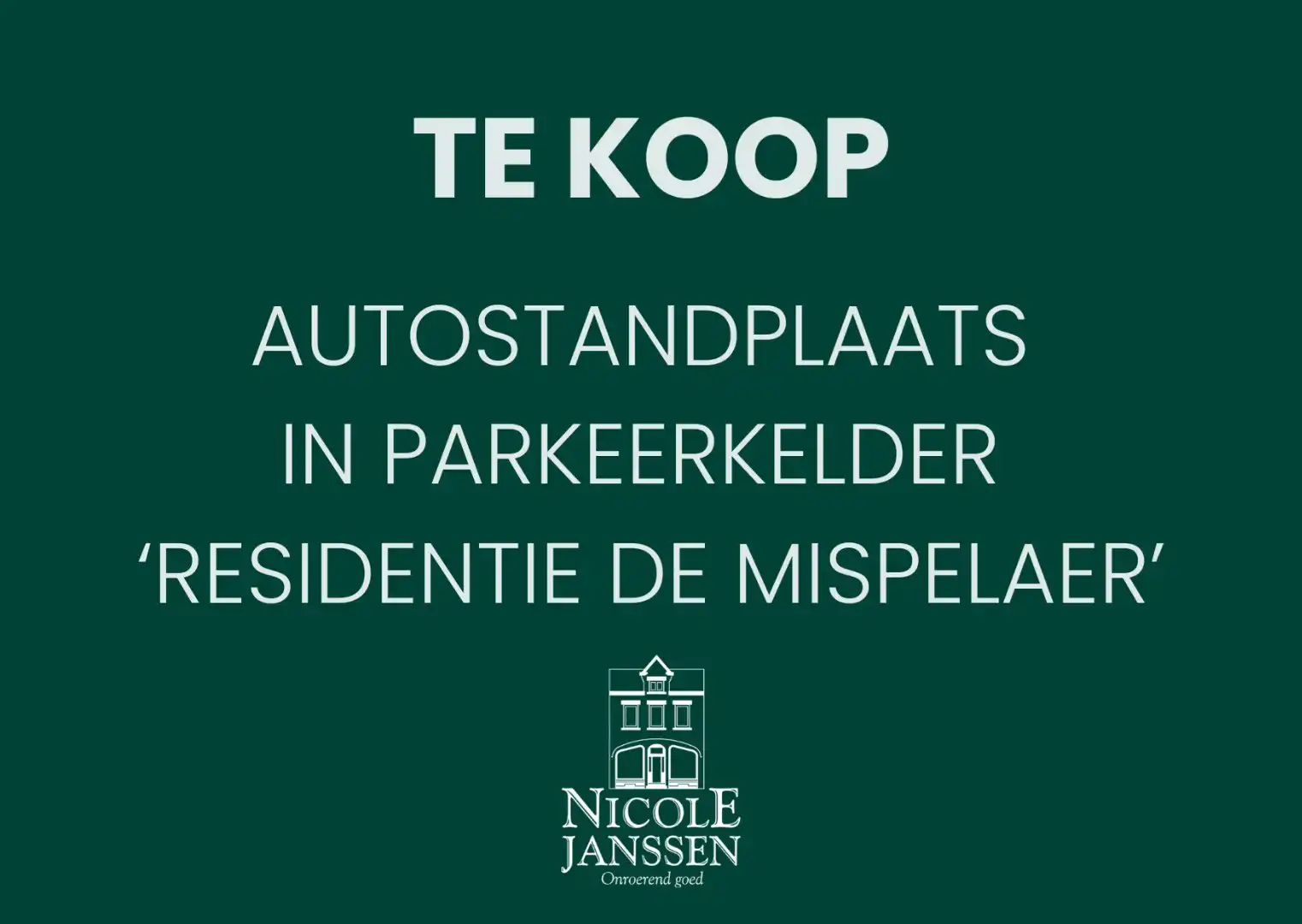 Autostandplaats in parkeerkelder foto {{pictureIndex}}