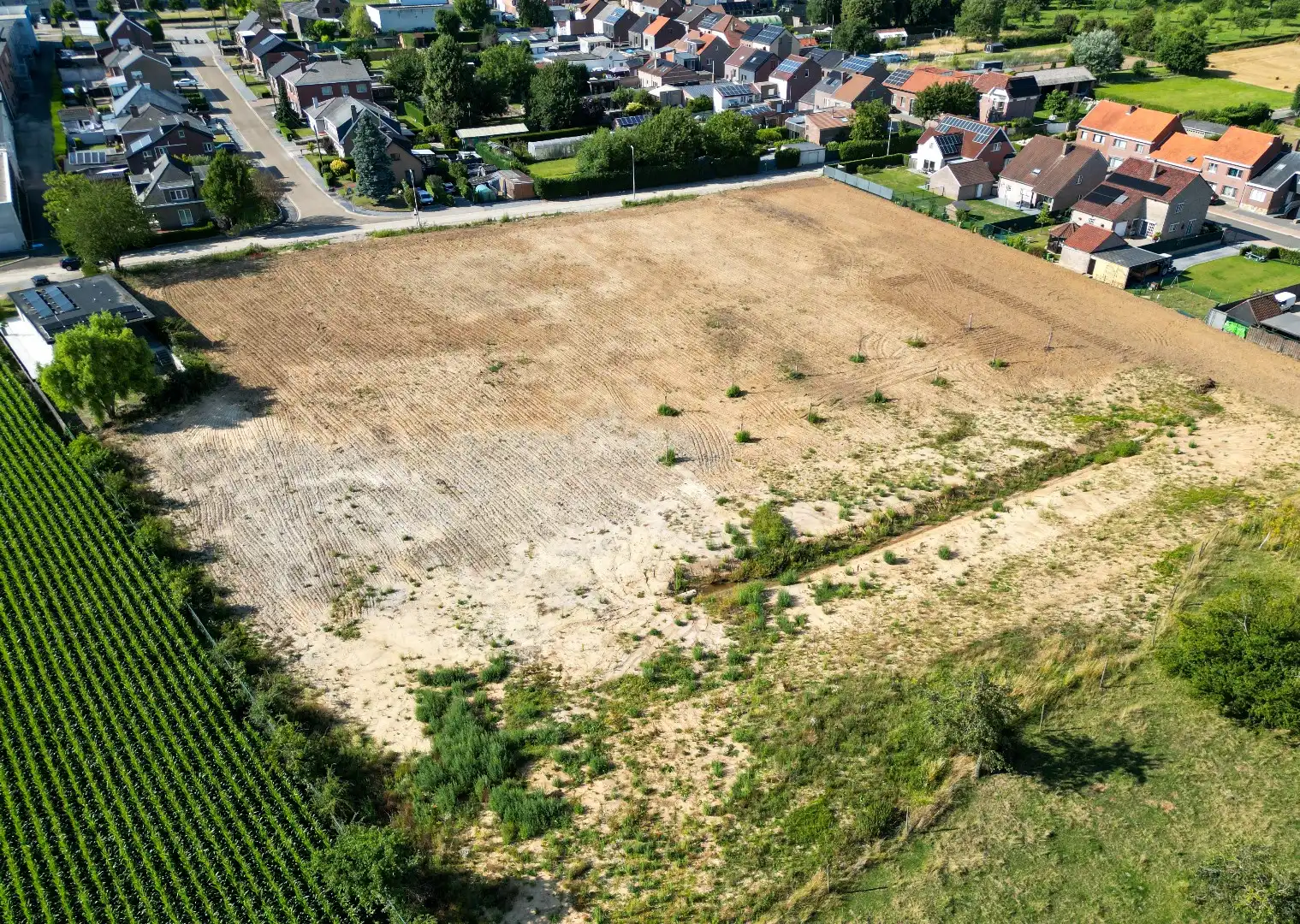 Bouwgrond van 864 m² voor halfopen bebouwing foto 4