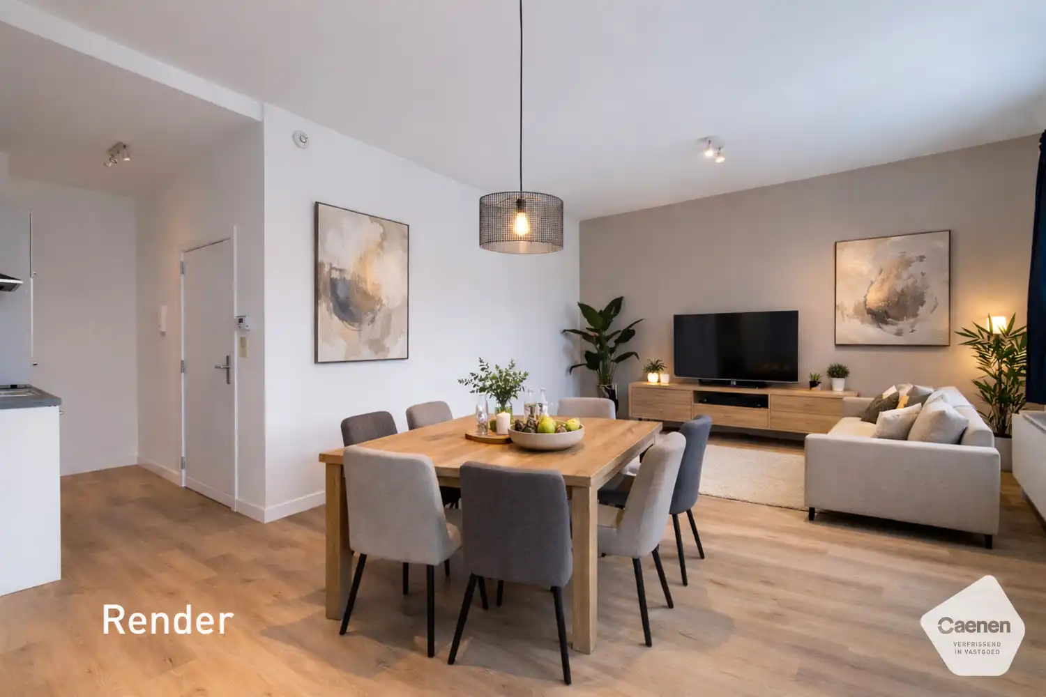 Ruim en lichtrijk appartement met open leefruimte op wandelafstand van jachthaven en strand foto 2