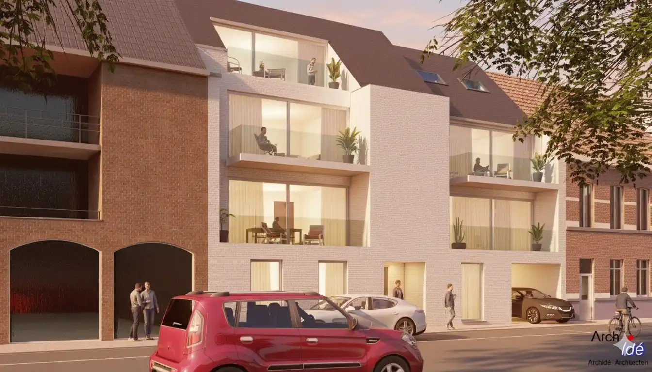 2 slaapkamer nieuwbouwappartement op het tweede verdiep foto 3