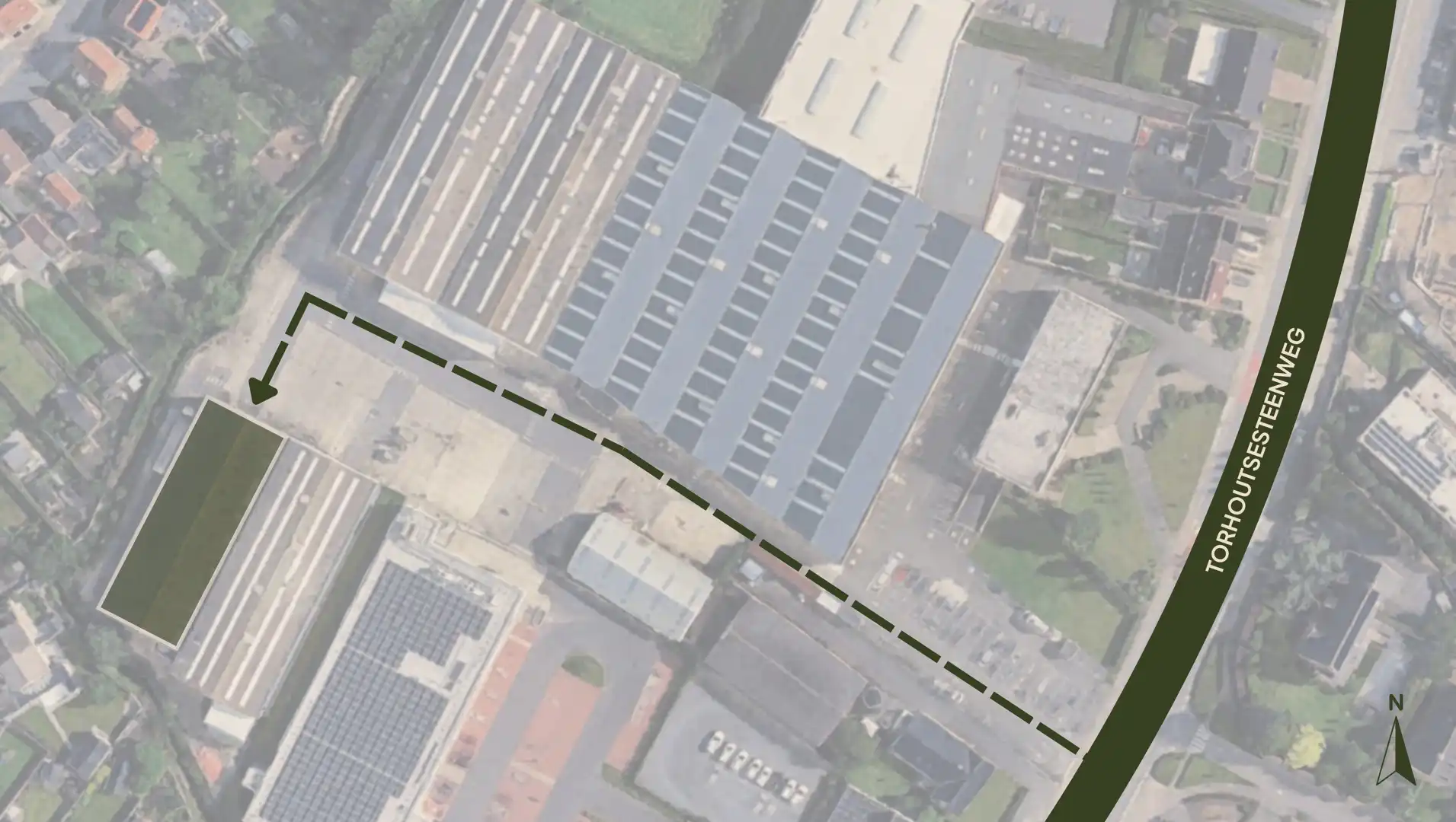 Magazijnruimte van 1.000 m² met mezzanine te huur in Zedelgem foto 11