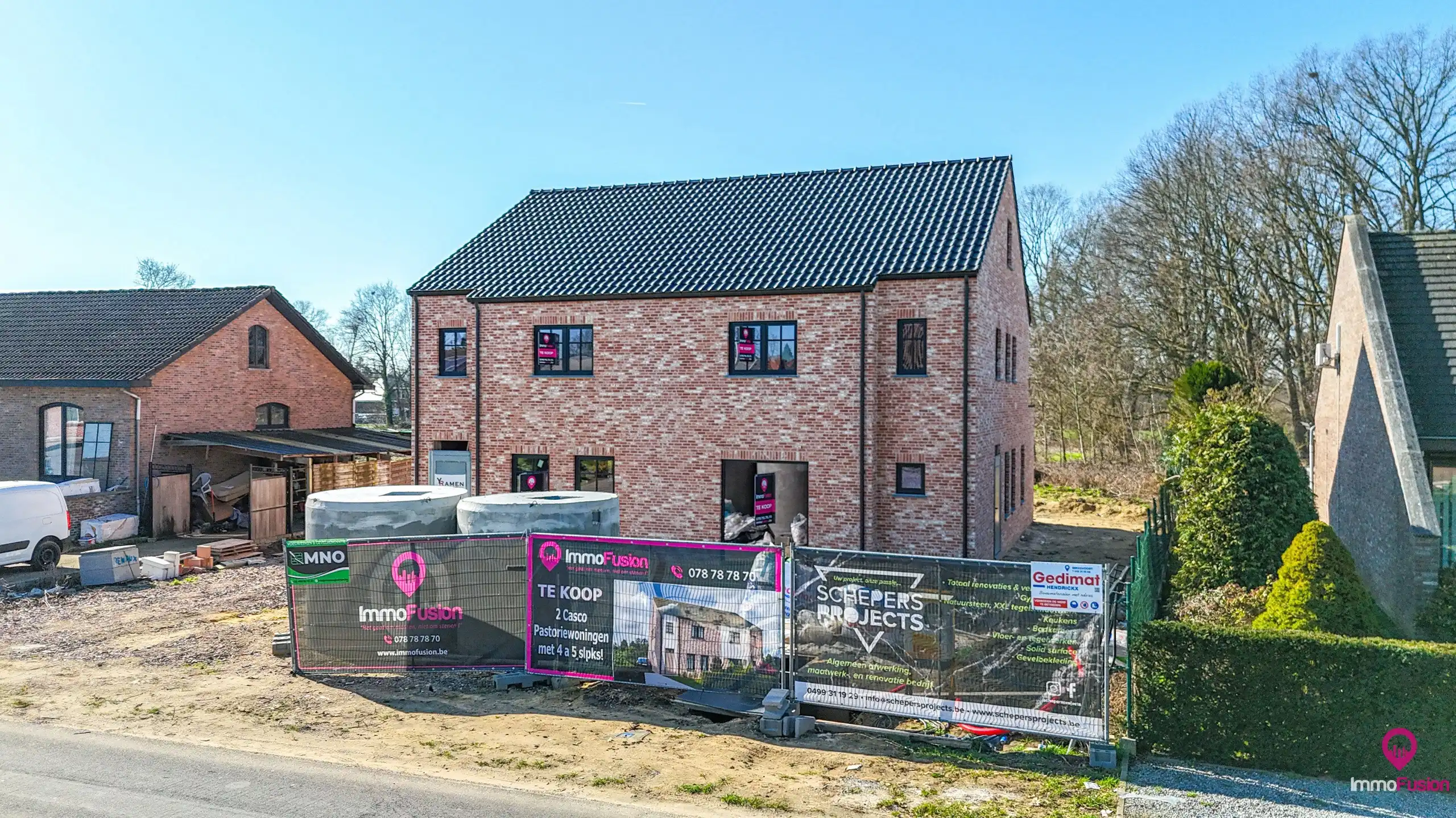 Tijdloze nieuwbouwwoning met 4 slpks + uitzicht op het groen! foto 4
