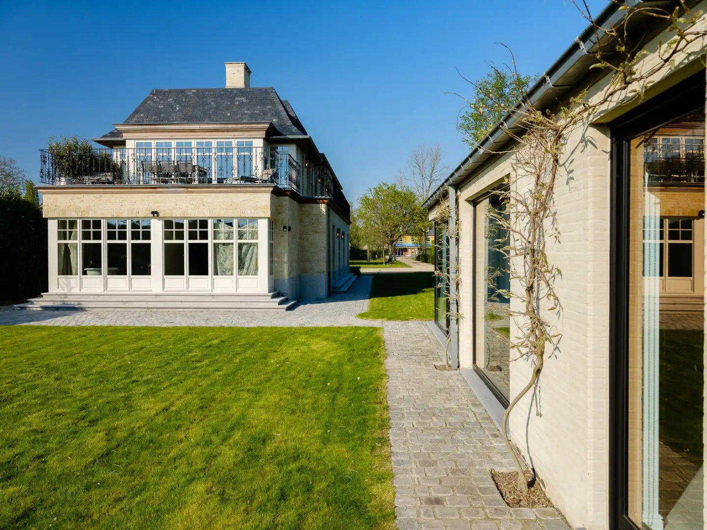 Exclusieve Franse manoir villa met bijhuis aan de Leie  foto 4
