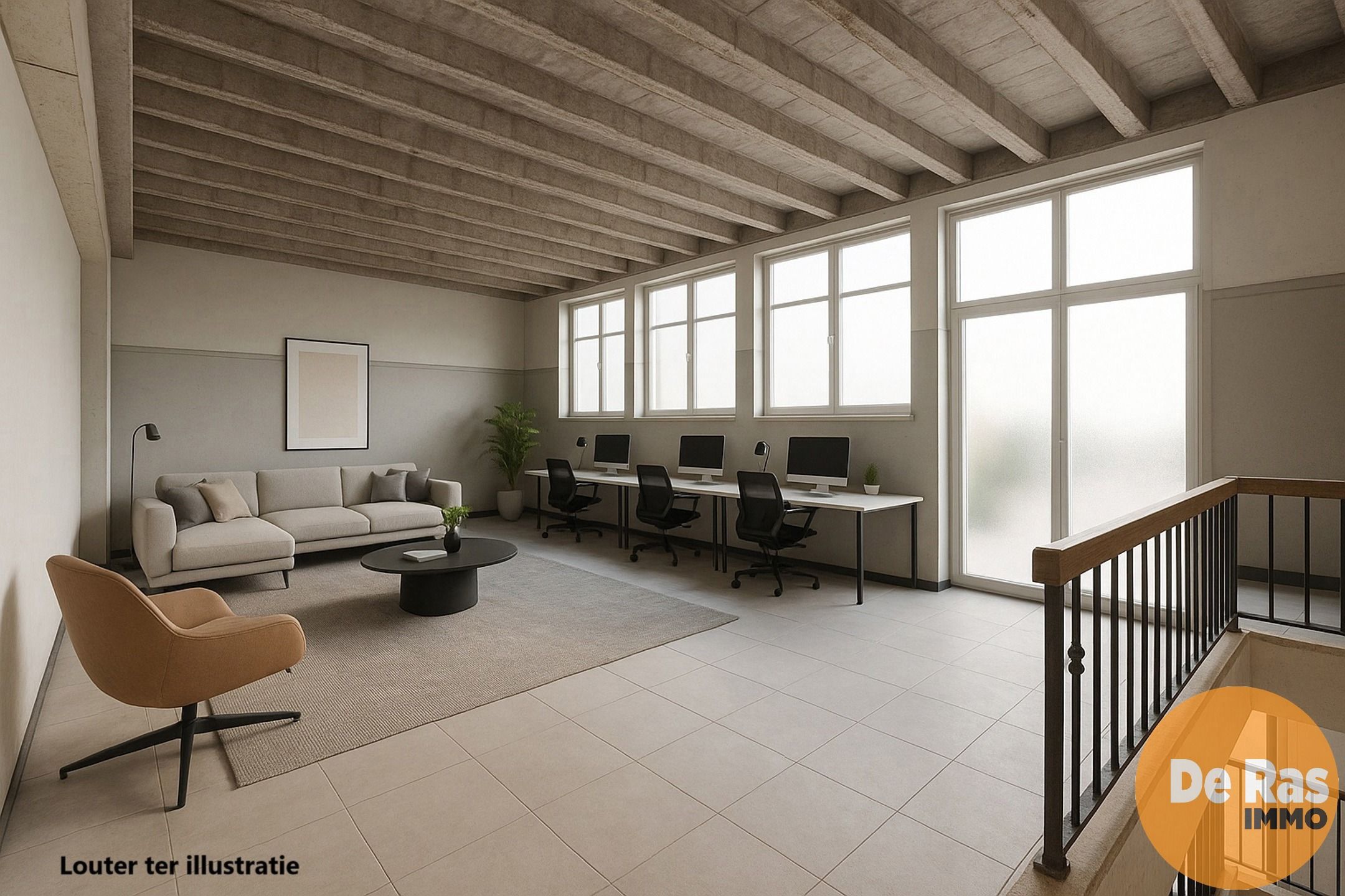 AALST - Centraal gelegen bel-etagewoning met magazijn  foto {{pictureIndex}}