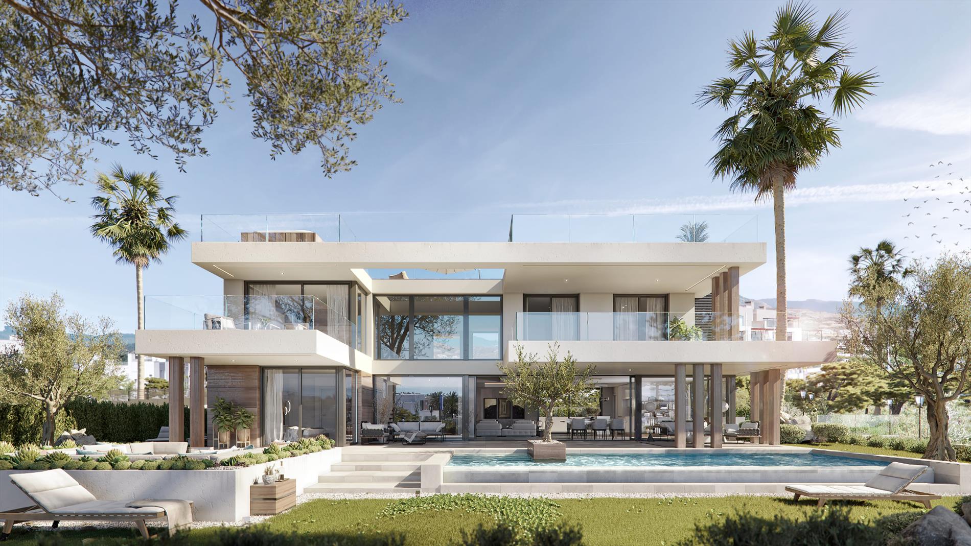 SILK VILLA (TYPE A PLOTNUMMER 13) IN NEW GOLDEN MILE - CANCELADA foto {{pictureIndex}}